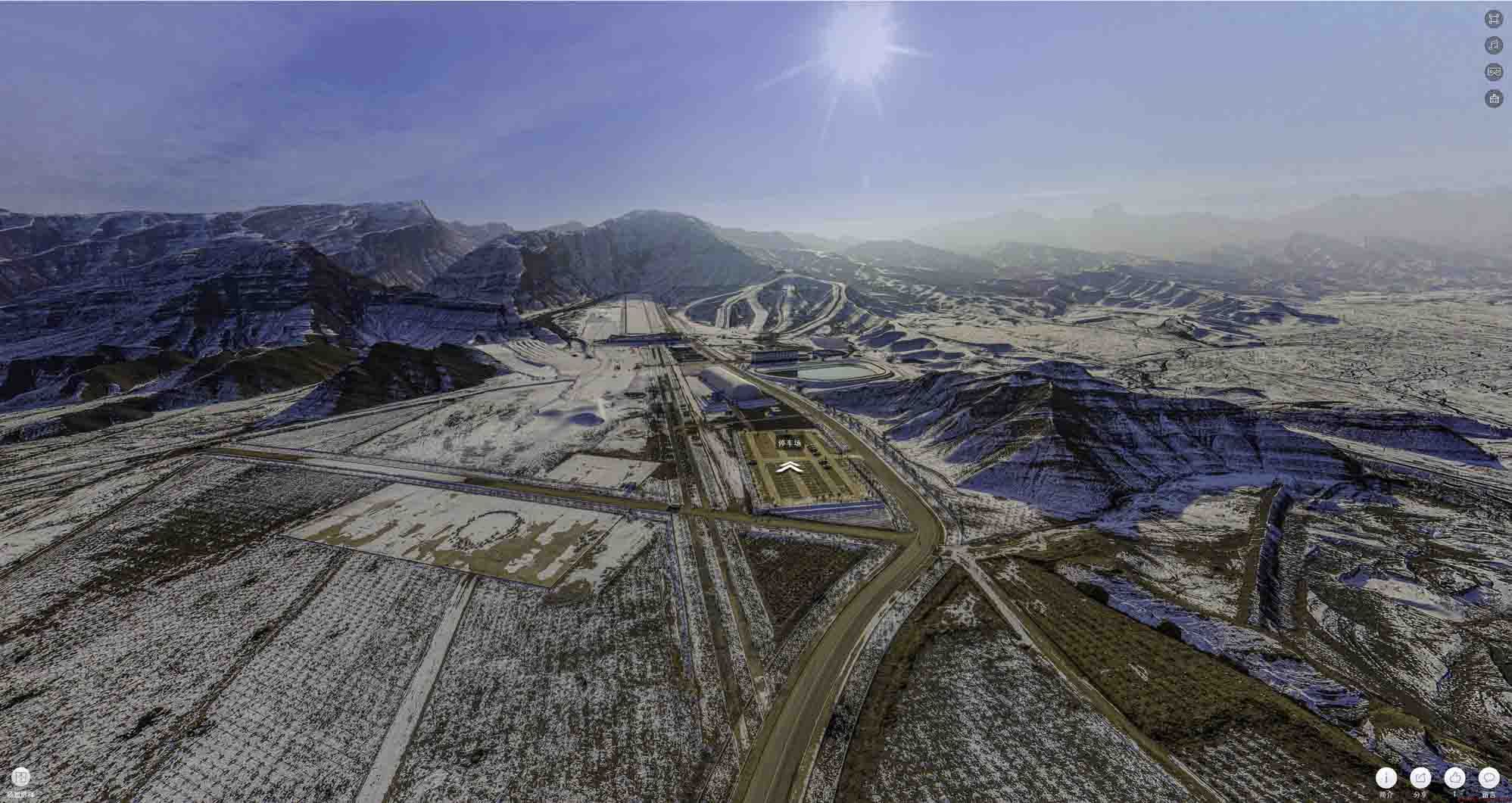 旅顺口720全景技术：开启全方位视觉新纪元——在手绘地图中的应用探索